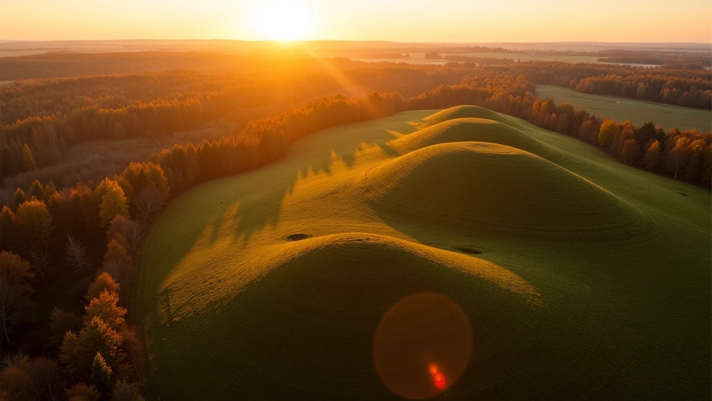 Kernavė hillfort mounds